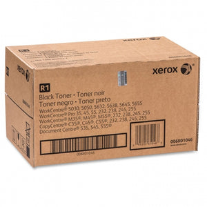 Xerox 006R01046 (6R1046) R1 Black Toner Cartridge - Box of 2