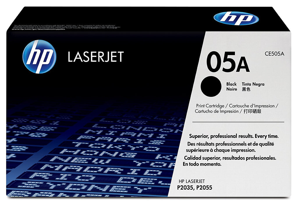 HP CE505A (05A) Standard Capacity Black Toner Cartridge