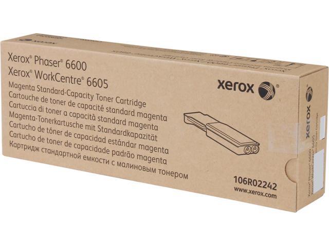 Xerox 106R02242 (106R2242) Standard Yield Magenta Toner Cartridge