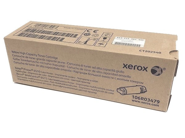 Xerox 106R03479 Yellow High Capacity Toner Cartridge