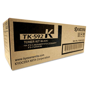 Genuine Kyocera TK592K Black Toner Cartridge