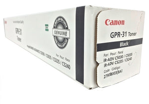 Canon 2790B003 (GPR-31) Black Toner Cartridge
