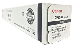 Canon GPR-31 Complete Toner Cartridge Set