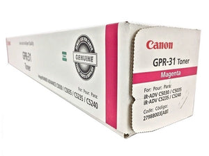 Canon GPR-31 Complete Toner Cartridge Set