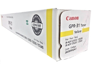 Canon 2802B003 (GPR-31) Yellow Toner Cartridge