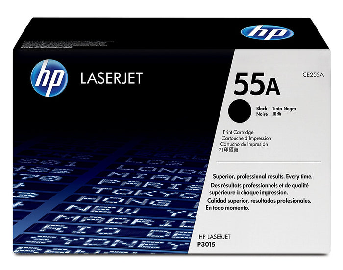 HP CE255A (55A) High Yield Black LaserJet Toner Cartridge