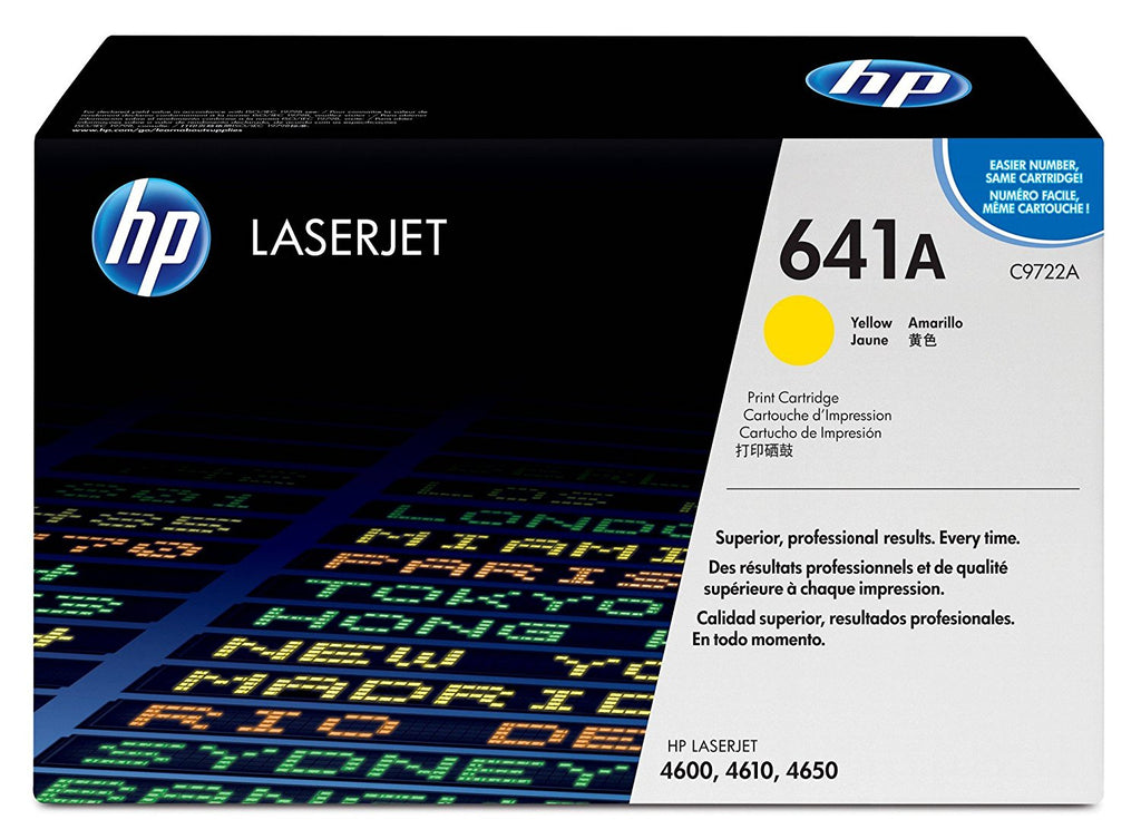 HP C9722A (641A) Yellow Toner Cartridge