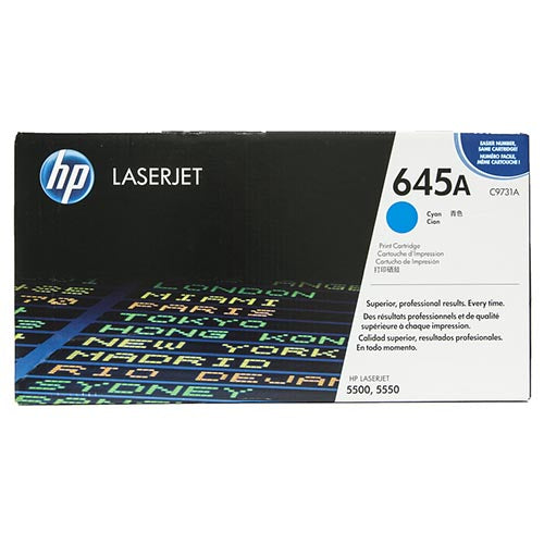 HP C9731A (645A) Standard Yield Cyan Toner Cartridge