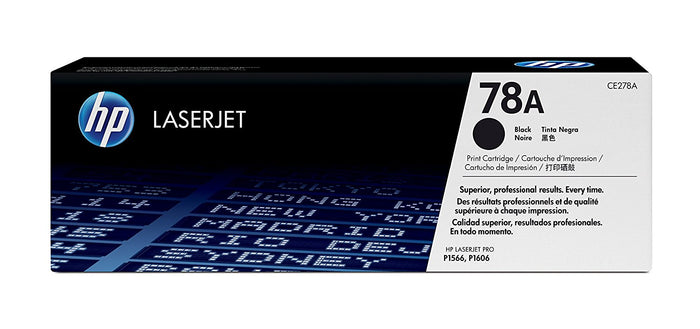 HP 78A (CE278A) Standard Yield Black Toner Cartridge