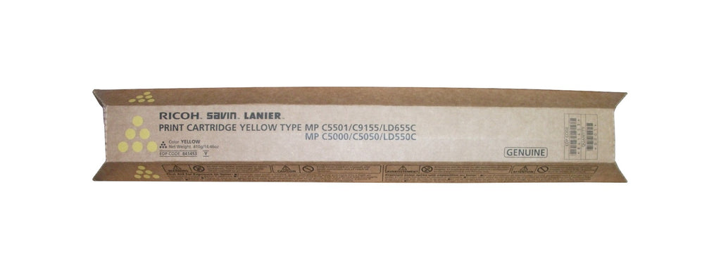 Ricoh 841453 Standard Yield Yellow Toner Cartridge