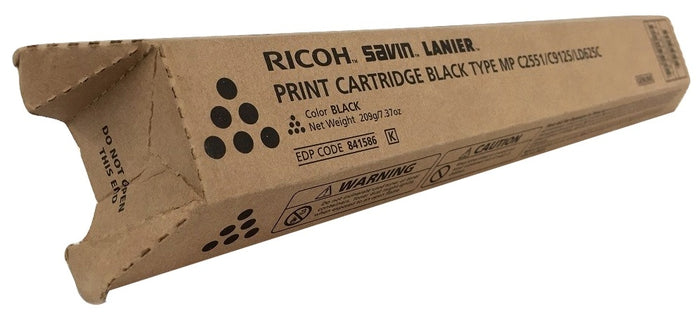 Ricoh 841586 (841500) Standard Yield Black Toner Cartridge