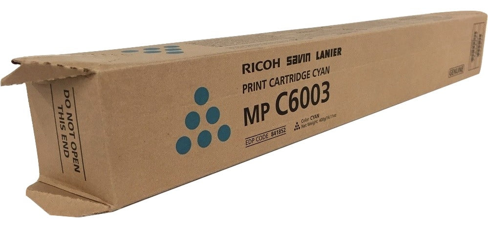 Ricoh 841852 Standard Yield Cyan Toner Cartridge