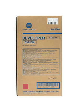 Konica Minolta A04P800 Magenta Developer (DV-610M, DV610M)