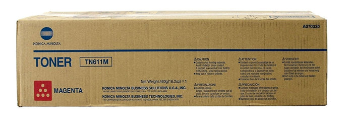 Konica Minolta TN-611M Magenta Toner Cartridge