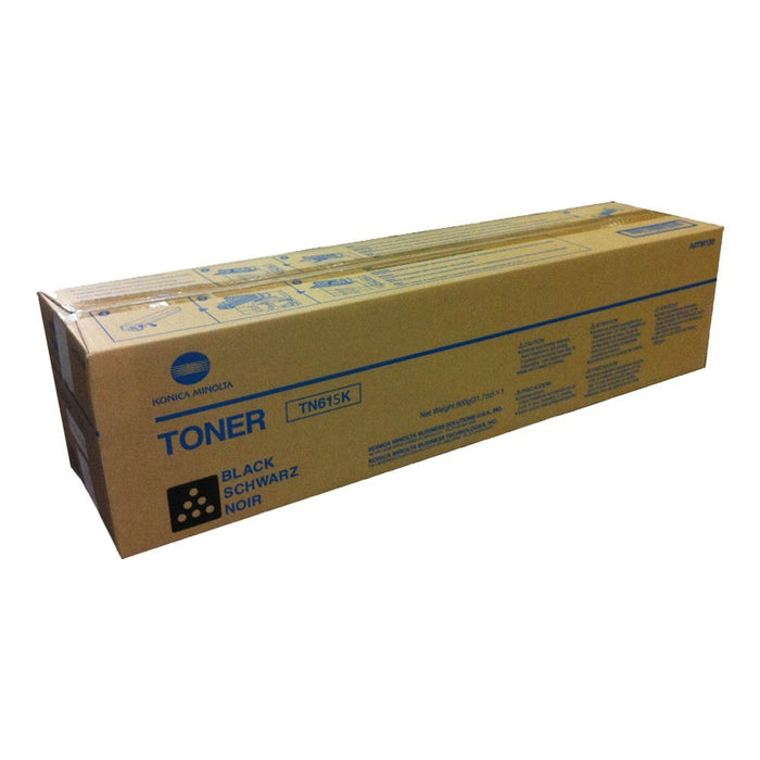 Konica Minolta Standard Yield Black Toner Cartridge (TN615K, TN-615K)