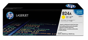 HP 824A (CB382A) Yellow LaserJet Toner Cartridge