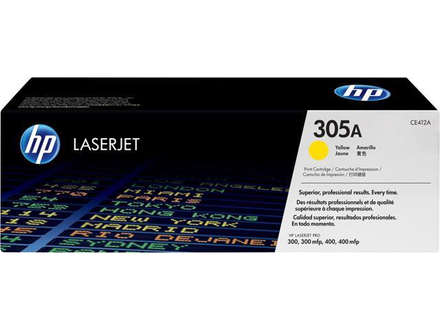 HP 305A (CE412A) Standard Yield Yellow LaserJet Toner Cartridge