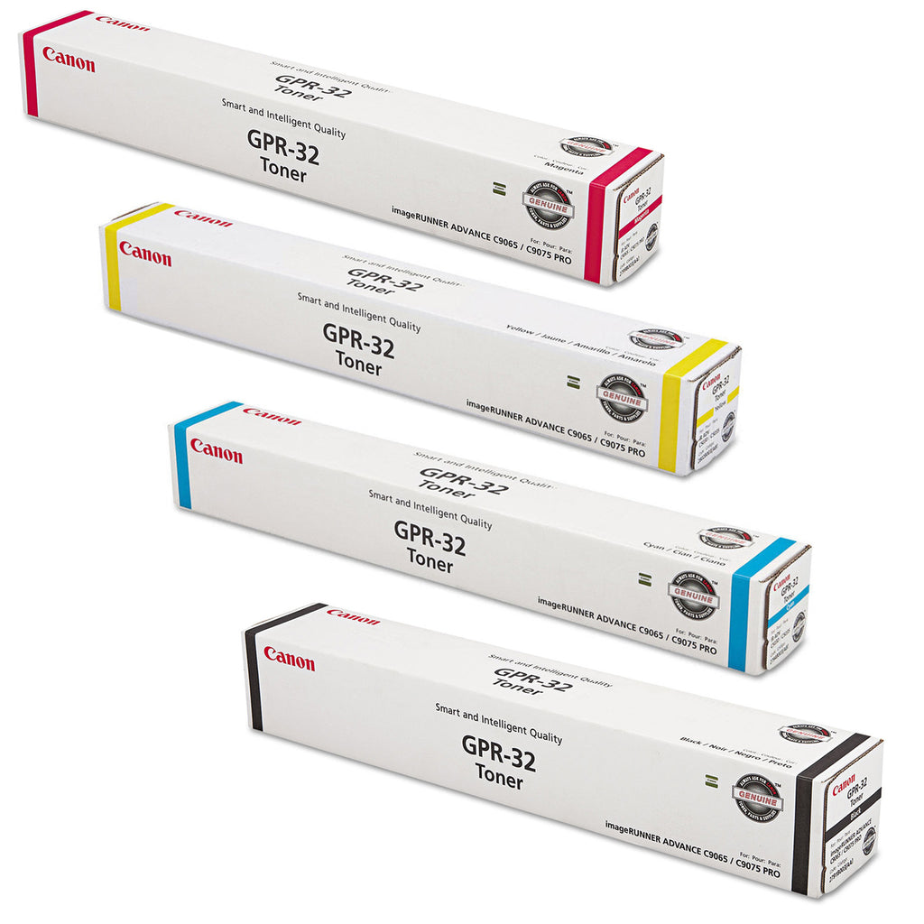 Canon GPR-32 Toner Cartridge Set for Canon imageRUNNER ADVANCE C9065 PRO, C9075 PRO, C9270 PRO, C9280 PRO