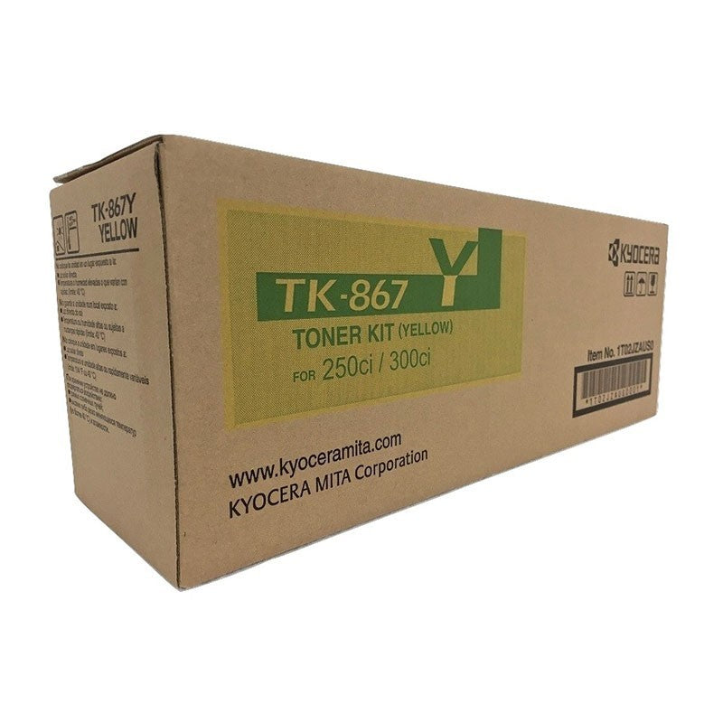 Kyocera TK-867Y Yellow Toner Cartridge