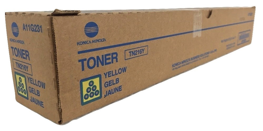 Konica Minolta TN216Y Yellow Toner Cartridge