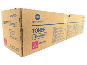 Konica Minolta A04P331 High Yield Magenta Toner Cartridge (TN610M, TN-610M)