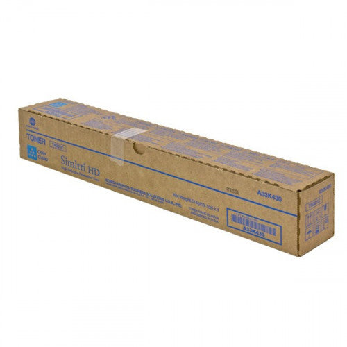 Konica Minolta A33K430 Standard Yield Cyan Toner Cartridge (TN-321C, TN321C)