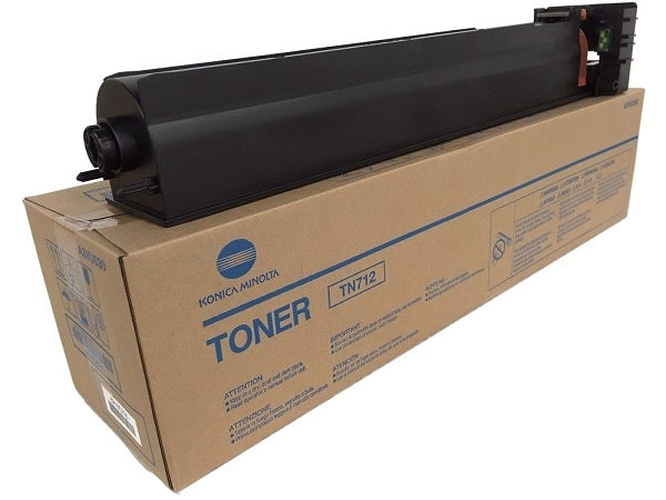 Konica Minolta A3VU030 Black Toner Cartridge (TN-712K, TN712)