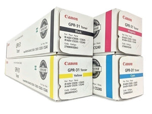 Canon GPR-31 Complete Toner Cartridge Set