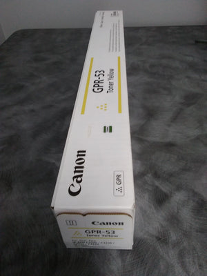 New Canon 8527B003AA (GPR-53) Yellow Toner Cartridge iR-ADV C3325/C3330/iR3025 Sealed