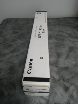 New Genuine Canon 8524B003AA (GPR-53) Black Toner Cartridge Sealed For iR-ADV C3320/C3325 iR-ADV C3330