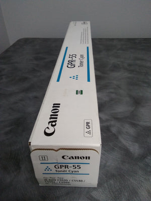 Genuine Canon GPR-55 (0482C003AA) Cyan Toner Cartridge - NEW SEALED  IR/ADV C5535/C5540/C5550/C5560