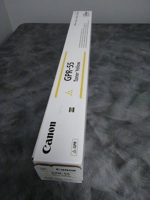 Genuine Canon GPR-55 (0484C003AA) Yellow Toner Cartridge - NEW SEALED iR-ADV C5535/C5540/C5550/C5560