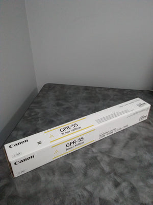 Genuine Canon GPR-55 (0484C003AA) Yellow Toner Cartridge - NEW SEALED iR-ADV C5535/C5540/C5550/C5560