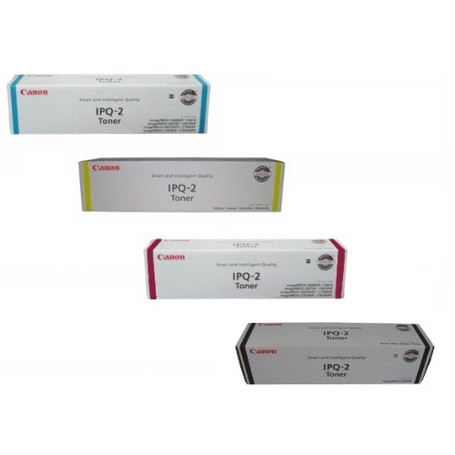 Canon imagePRESS (IPQ-2) C6000 C7000 Toner Cartridge Set Black, Cyan, Magenta, Yellow