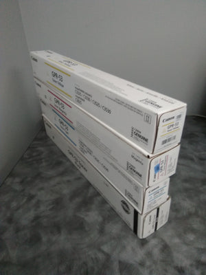 Canon, GPR-53,OEM Toner Full Set, 8524B003AA, 8525B003AA, 8526B003AA,8527B003AA Sealed Yellow Magenta Cyan Black