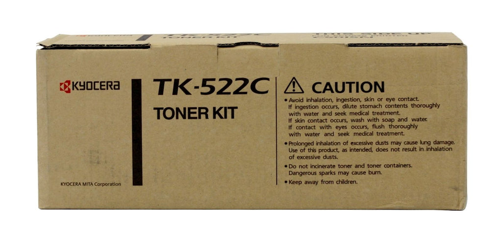 Kyocera TK-522C Cyan Toner Cartridge