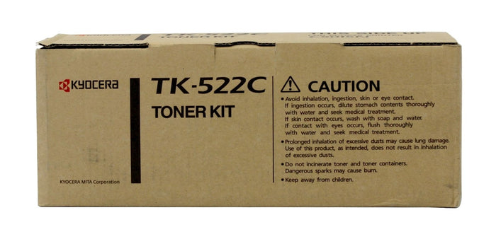 Kyocera TK-522C Cyan Toner Cartridge