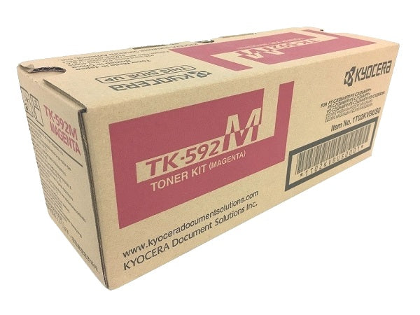 Kyocera TK-592M Magenta Toner Cartridge