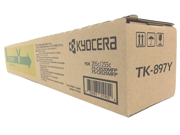 Kyocera TK-897Y Yellow Toner Cartridge (TK899Y)